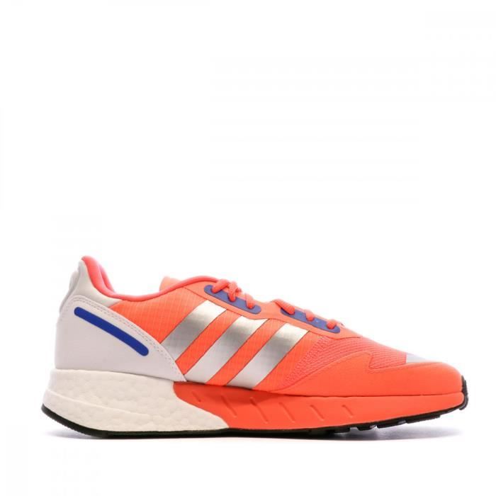 Baskets Oranges Homme Adidas ZX 1K Boost Orange Cdiscount Chaussures