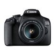 Canon EOS 2000D Appareil photo numérique Reflex 24.1 MP APS-C 1080p - 30 pi-s 3x zoom optique objectif EF-S 18-55 mm IS STM…-2