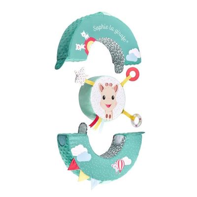 Boulier à Bascule Sophie La Girafe - Jeu D'Éveil En Bois Pour Bébé