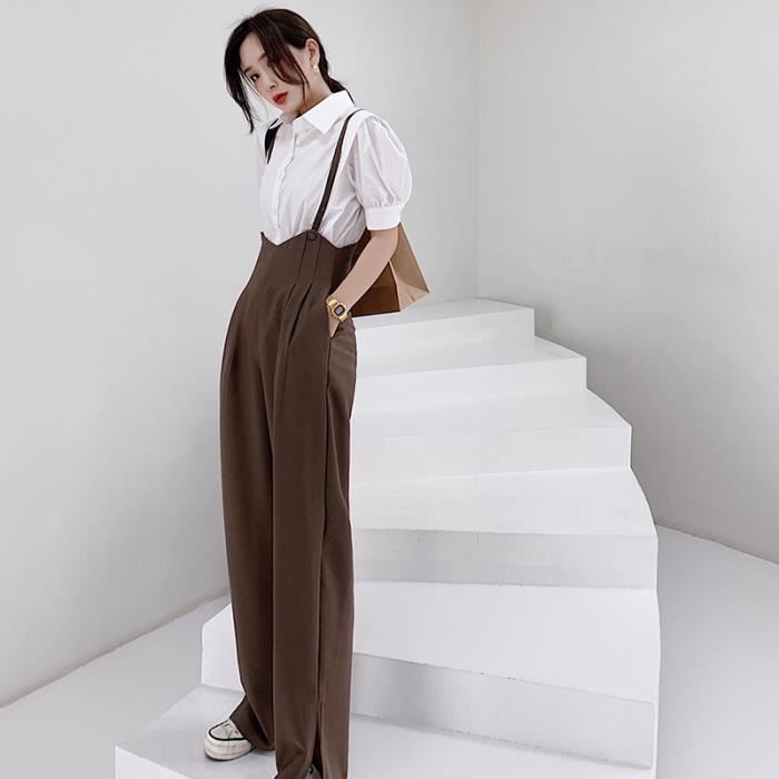 Salopette Femme Planam Highline - Polycoton - Poches Kangourou Et Genou - Taille Standard