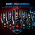 Souris Gamer LED Optique 5500 DPI  Souris de Jeu 7 Boutons Souris  Profesionnel Gaming Mouse USB  5 Niveux DPI Réglable-3