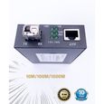Elfcam® - Convertisseur Fibre Ethernet, Convertisseur RJ45 Gigabit-Module mini-GBiC SFP (1,25G SFP Port) Multimode-Monomo(Lot de 1)-3