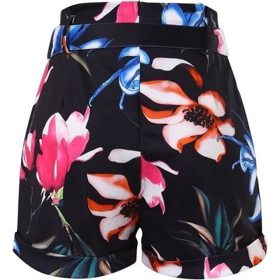 Ensemble 2 Pièces Femme été – Débardeur Et Short Imprimé Floral, Taille Haute, Décontracté Et élégant