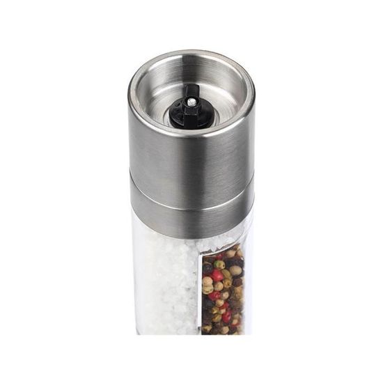 Moulin à Poivre Et Sel Lot De 2 - Broyeur Céramique Réglable Pour Gros Sel Herbes Épices Moulin à Poivre Et Sel Lot De 2 - Broyeur Céramique Réglable Pour Gros Sel Herbes Épices