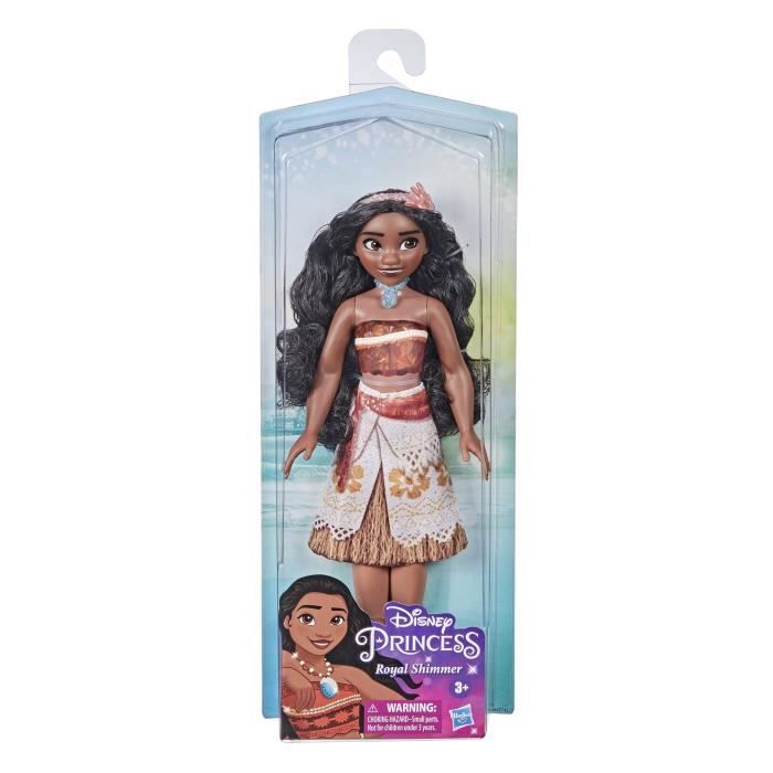 Disney Poupée pour Enfants Vaiana de Store, 26,5 cm, avec Brosse à