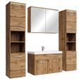 MEUBLE DE SALLE de bain Vienna 80 cm lavabo Badplaats - Blanc brillant MEUBLE DE SALLE de bain Vienna 80 cm lavabo Badplaats - Blanc brillant
