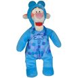 Peluche Tigrou En Grenouillere Libellule Bleu 34 Cm - Pyjama - Doudou Disney - Peluche Enfant-0