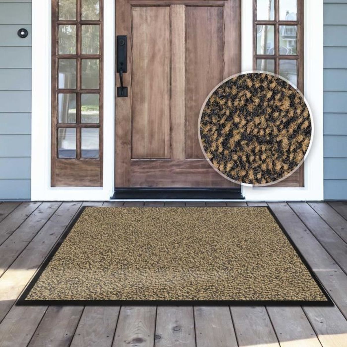 Zerbino D'Ingresso Antracite 40x60cm - Antiscivolo, Assorbente E Lavabile, Per Interni Ed Esterni - Foto 13