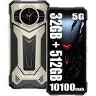 Telephone Portable Incassable DOOGEE S200 PLUS 6.72 pouces+1.32" Arrière Ecran 32+512GO,Smartphone 5G 10100mAh Android 14/NFC
