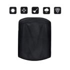Osarke Rond Couverture de Barbecue Housse de Protection pour Rond Barbecue Grill Imperméable Extérieur Barbuae Grill Noir 75x70cm