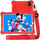 NIUNIUTAB Tablette Enfants 8 Pouces,Octa Core,2GB RAM 32GB ROM,5G WiFi,HD 1280 * 800 IPS Screen,Contrôle Parental,Google certifié (Red)