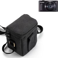 Pour Canon PowerShot SX610 HS Épaule Caméra Mallette transport Sac résistant chocs Météo protecteur compact, noir - K-S-Trade(TM)