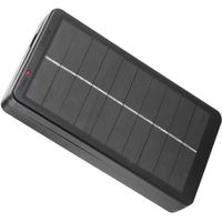 EBTOOLS chargeur solaire portable 5V 2W Mini chargeur de panneau solaire portable multifonctionnel pour téléphone portable de