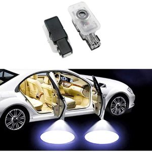 Lot de 4 Voiture LED Projecteur Lumière Bienvenue - Éclairage de portière  de voiture avec projection HD du logo - Cdiscount Auto