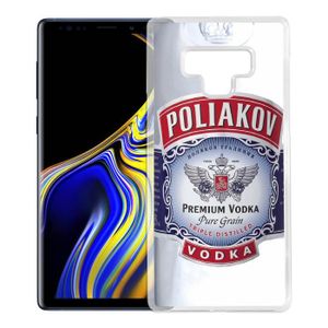 VODKA Coque Samsung Galaxy Note 9 - Vodka Poliakov