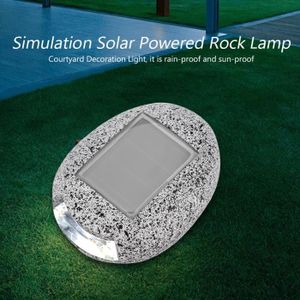 BALISE - BORNE SOLAIRE  Sonew Lampe de roche extérieure 6Pcs solaire alime