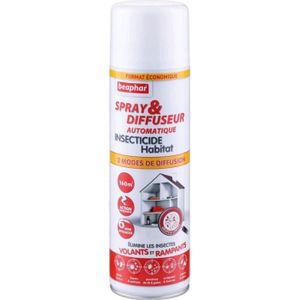 ANTIPARASITAIRE Beaphar Spray et Diffuseur Automatique Insecticide