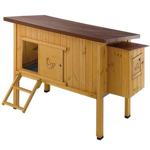 Tidyard Poulailler dextérieur House de Petits Animaux 2,75 x 4 x 2 m Acier galvanisé 