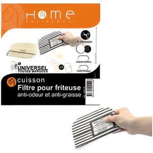 FRITEUSE ELECTRIQUE Kit filtres carbone pour Friteuse