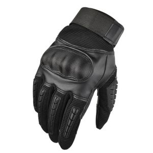 GANTS - SOUS-GANTS Gants de moto en cuir PU à écran tactile,équipement de protection,course de motocross,gants d'équitation de - Model 2 Black