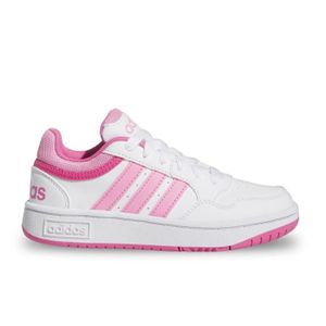 BASKET Adidas Hoops 3.0 Chaussures pour Fille Blanc IG3827