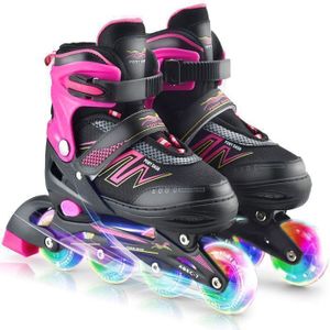Rollers enfants pour filles et garons, patins à ligne avec roues