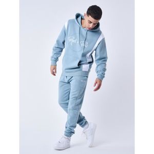 SURVÊTEMENT Bas de Jogging Signature Cercle - Homme - PROJECT X PARIS - Bleu/gris - Blanc - Fitness - Respirant