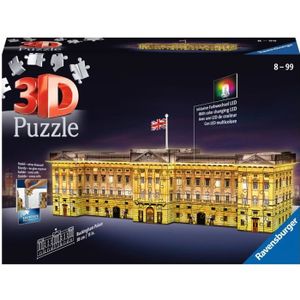 PUZZLE Puzzle 3D Buckingham Palace illuminé - Ravensburge
