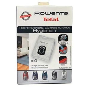 Lot De 10 Sacs Aspirateur ZZ-Clan Pour Rowenta RO7762EA - Microfibre 5 Couches Haute Filtration
