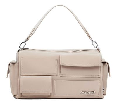 Sac Bandoulière Desigual Modularis Originale Cross Bag - Khaki, 100% Polyester