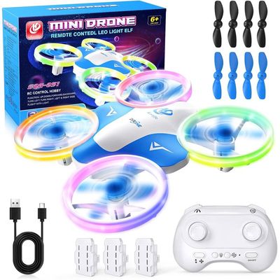Avion Mini Drone Juguete De Control Remoto 3.5 Canales 720p