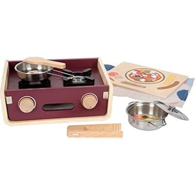 Small Foot 11792 cafetière Gastro, en Bois, avec Deux Boutons rotatifs et Une passoire Mobile, à partir de Trois Ans Small Foot 11792 cafetière Gastro, en Bois, avec Deux Boutons rotatifs et Une passoire Mobile, à partir de Trois Ans