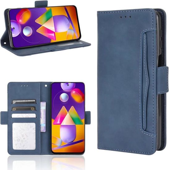 Housse Portefeuille Cuir Pour TCL 10 Pro - Etui Flip Noir - Marque SDTEK - Neuf