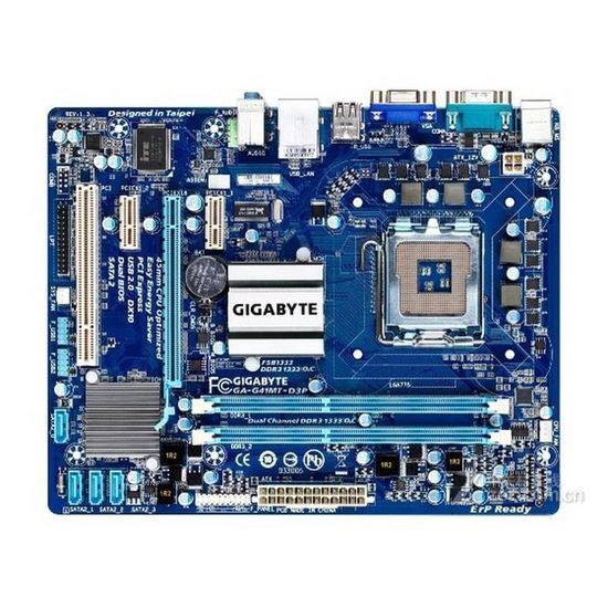 Carte mère MSI G41M-P43 Combo G41 LGA 775 Micro-ATX