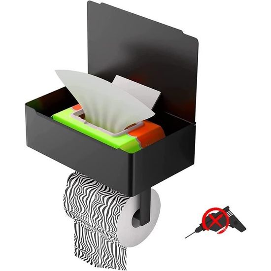 Porte-lingettes humides portable pour voiture et activités de plein air, parfait pour le camping et la randonnée (noir Porte-lingettes humides portable pour voiture et activités de plein air, parfait pour le camping et la randonnée (noir