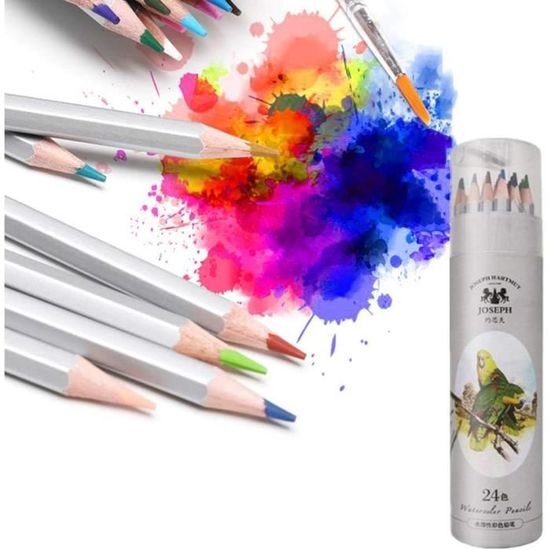 Boîte De 60 Crayons De Couleur Professionnels Lyuvie Avec étui Et Livre De Coloriage - Pour Dessin Et Ombrage