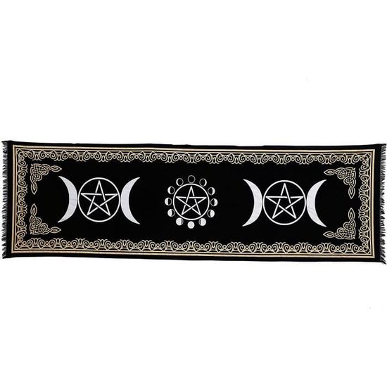BOXOB Nappe d'Autel, 46,5x46,5cm Nappes d'Autel Carrées Délicates Soleil et Lune Tapis Tarot Spirituel Outils et Accessoires Divination Fournitures Rituelles Divination Parfaites BOXOB Nappe d'Autel, 46,5x46,5cm Nappes d'Autel Carrées Délicates Soleil et Lune Tapis Tarot Spirituel Outils et Accessoires Divination Fournitures Rituelles Divination Parfaites