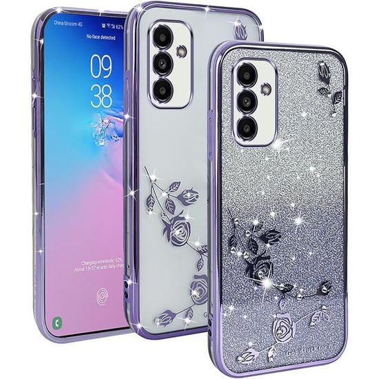 Coque Paillettes NALIA Pour IPhone 14 Plus - Protection Triple Couche, Effet Glamour, Grip Antidérapant - 7