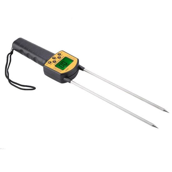PH-mètre Alimentaire Avec Sonde Pointue - Mesure PH 0-14 Et Température - Pour Pâte, Fromage, Confitures