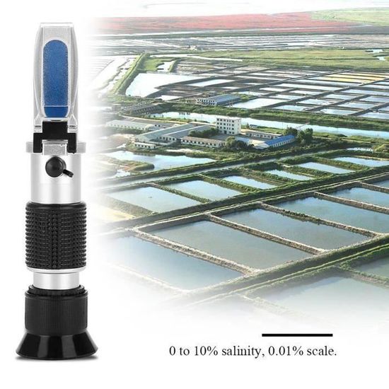 Réfractomètre Numérique Milwaukee Pour Salinité De L'eau De Mer - Mesure Précise Densité Sel, Neuf