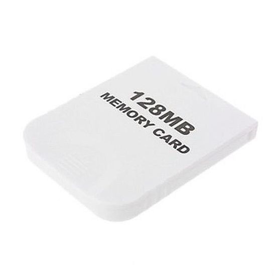 Carte memoire 128MB pour Nintendo Wii Gamecube GC Jeu blanc Cdiscount Informatique