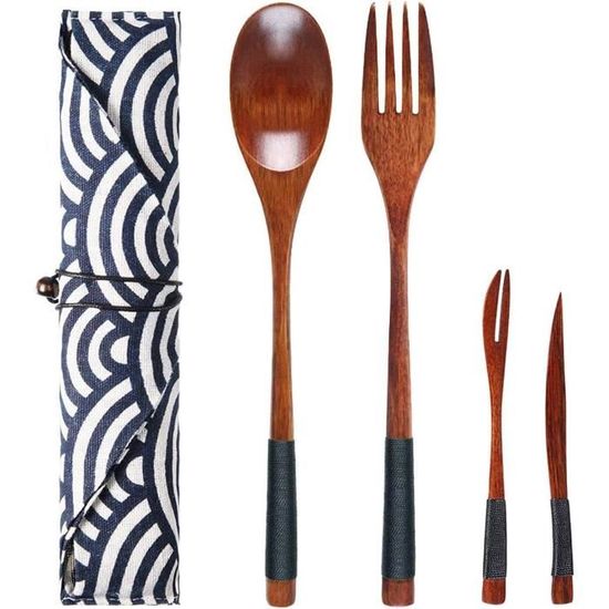 Ustensiles Cuisine Japonaise Baguettes Sushi Forme Poisson - Lot 12 Pièces Bambou - Pour 4 Personnes - Avec Repose-baguettes Set Baguettes Sushi