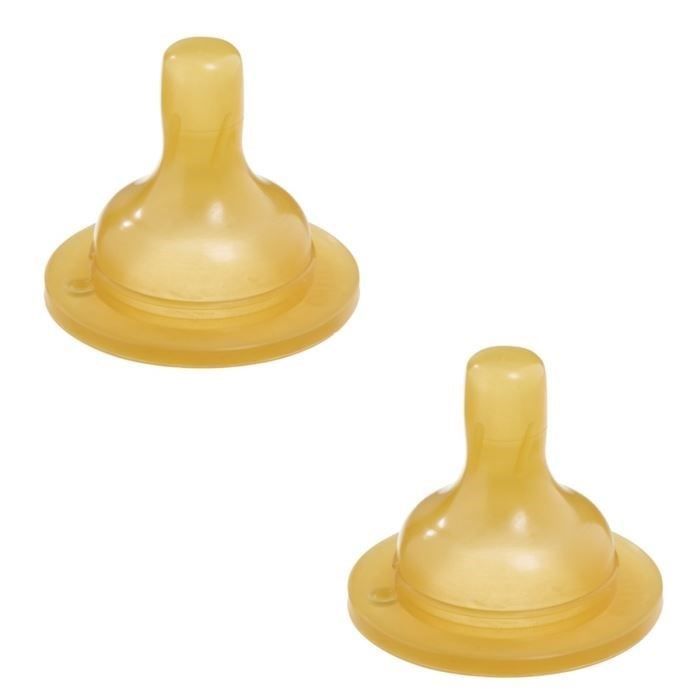 Tetines Le Repas De Bebe Bebe Confort 2 Tetines Col Large Maternity Latex Bouillie T3 Bebe Puericulture