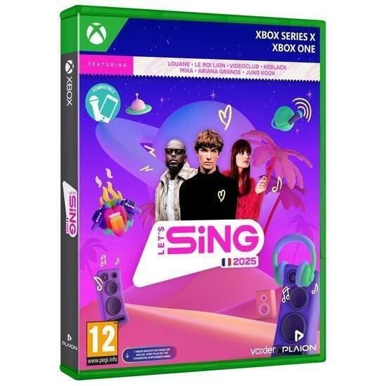 Let' Sing 2025 + 2 Micros Jeu Xbox Series X