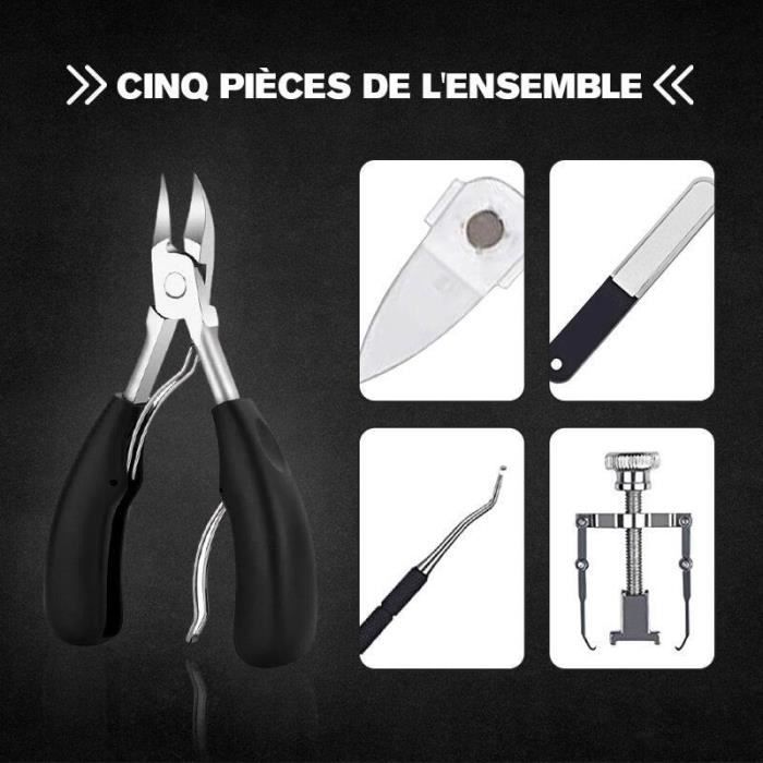 Coupe-ongles de Qualité Médicale Household Nail Clippers Set