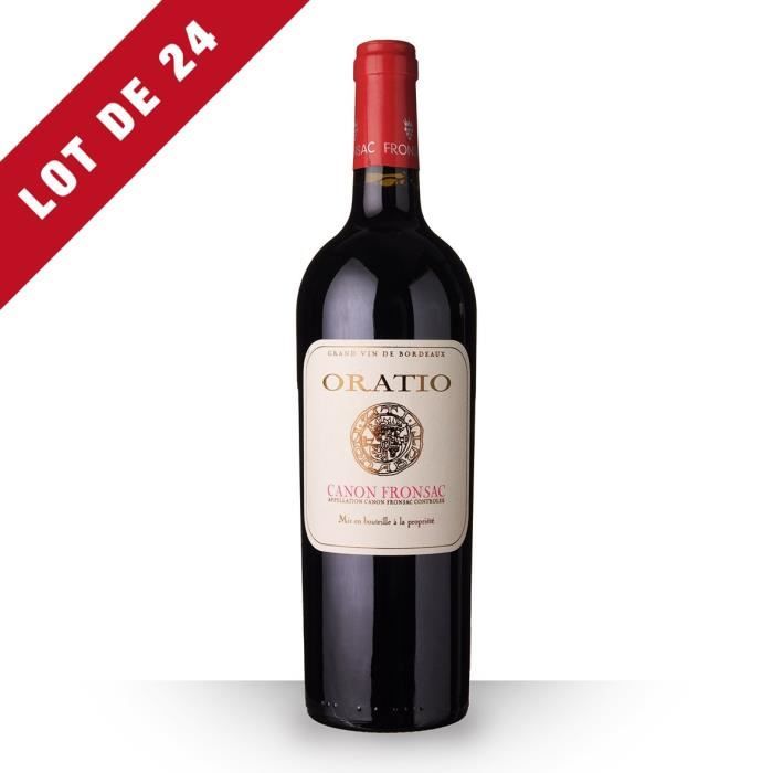 24x Oratio 2014 AOC Canon Fronsac - 24x75cl - Vin Rouge