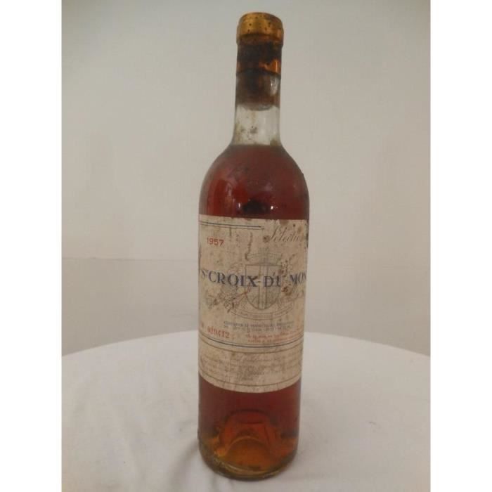 sainte-croix du mont crème de tête liquoreux 1957 - bordeaux france