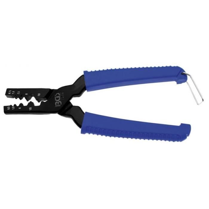 Pince à sertir pour cosses de câble jusqu'à 16,0 mm²