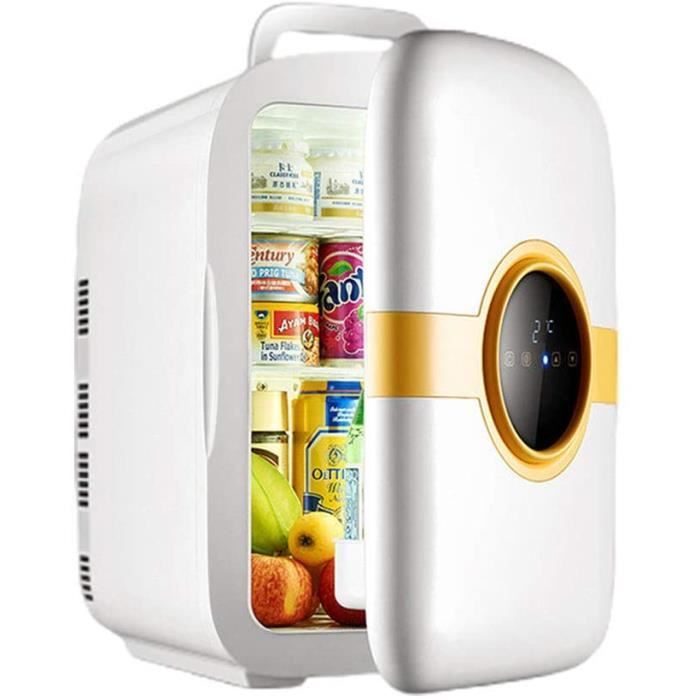 Mini Frigo Mini Bar Silencieux 22L Mini Réfrigérateur De Camping À La Maison Super Calme Pour Les Chambres, 523