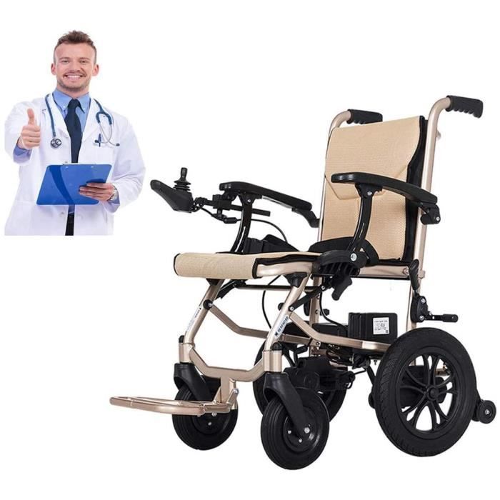 Fauteuils avec levage assisté Pliable Powerchair avec Le Système D'assistance Au Frein Électromagnétique, 16Kg Léger Pli 745052